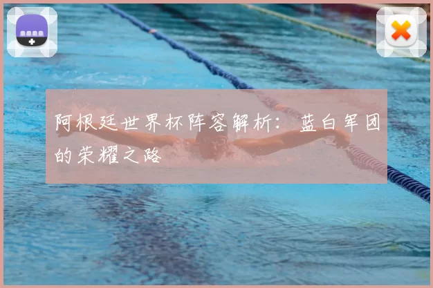 阿根廷世界杯阵容解析：蓝白军团的荣耀之路